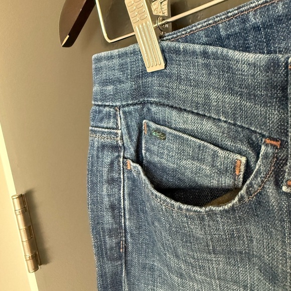 Joe's Jeans size 30 EUC Dark Blue Wide Leg Denim “Rocker” model - Picture 4 of 12